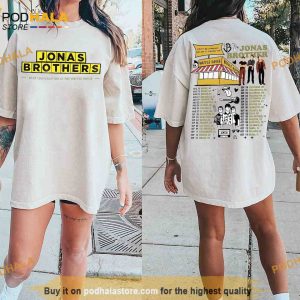 Jonas Brothers Waffle House Double Sided Shirt, Jonas Brothers Tour Concert 2023 Gift