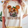 Just A Bunch Of Hocus Pocus Mickey Ears Pumpkin Disney Costume Sanderson Sister Halloween Shirt