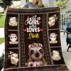 Just A Girl Who Loves Sloth Fleece Blanket, Quilt, Christmas Gifts