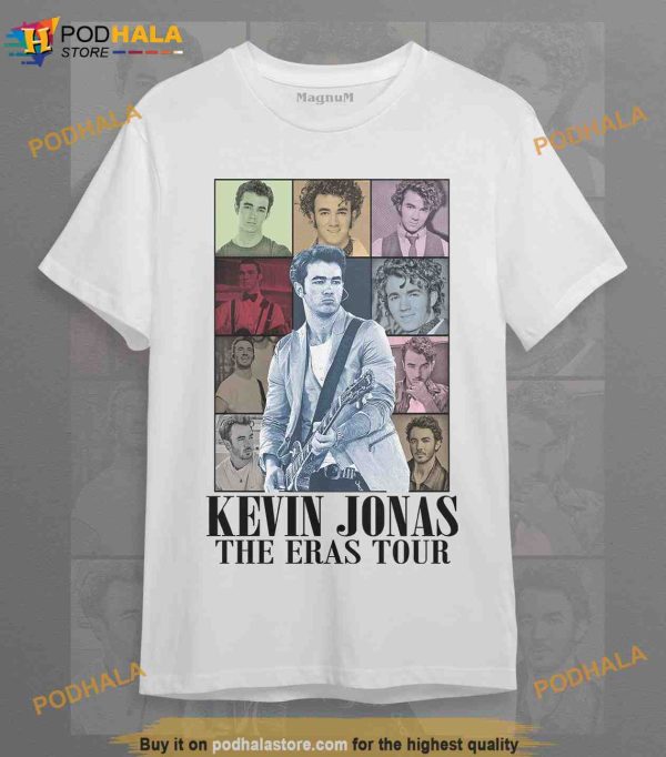 Kevin Jonas Eras Tour Taylor Version Unisex Shirt, Jonas Brothers Tour Shirt