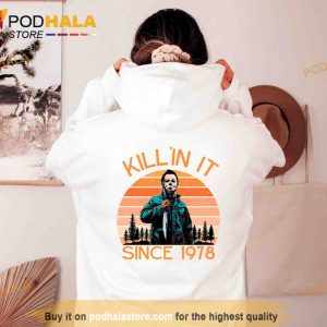 Killin It Halloween 1978 Michael Myers Hoodie, Halloween Gifts Ideas
