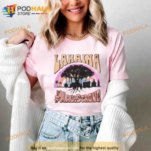 Lahaina Maui Strong Shirt Lahaina Banyan Tree T Shirt Maui Hawaii Shoreline Tee 2
