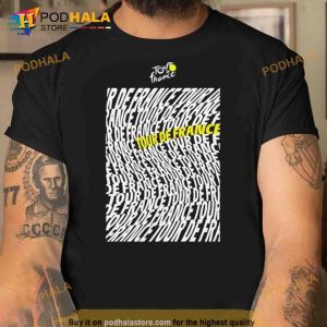 Le Tour De France Vision Graphic Navy Trending Shirt