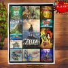 Legend Of Zelda Fleece Blanket, Quilt, Christmas Gifts