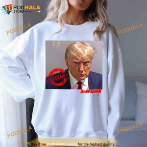 Legend Trump Mugshot Shirt Trump 2024 Fulton Co GA T Shirt 2