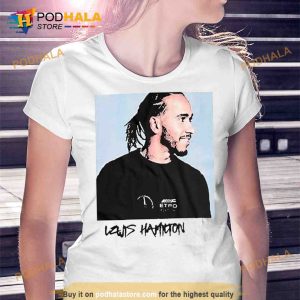 Lewis Hamilton Portrait Trending Shirt 2
