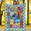 Lilo And Stitch Fleece Blanket, Lilo And Stitch Birthday Kid Gift, Lilo And Stitch Lovers Gift
