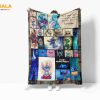 Lilo And Stitch Ohana Means Family Large Velvet Blanket