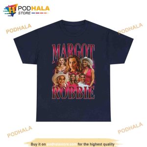 Limited Margot Robbie Retro 90s Vintage Shirt Barbie Gift For Women Men 2
