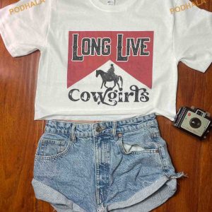Long live cowgirls Womens Shirt, Women Tank Top