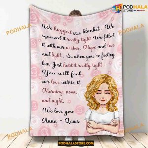 Love Name Personalized Mother's Day Mother Fleece Blanket Gifts