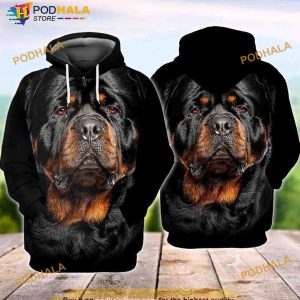 Love Rottweiler Dog 3D Hoodie, Sweatshirt - Christmas Gifts