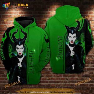 Maleficent All Over Print 3D Hoodie, Sweatshirt - Christmas Gifts