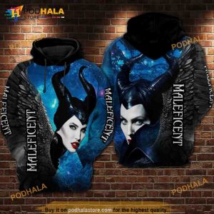 Maleficent All Over Print 3D Hoodie, Sweatshirt - Disney Christmas Gifts