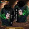 Maleficent Green 3D Hoodie, Sweatshirt - Christmas Gifts