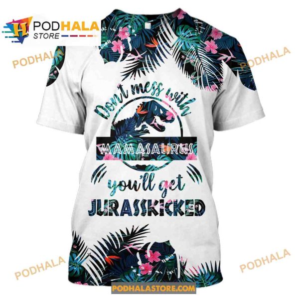 Mamasaurus 3D Printing Limited Edition 3D Hoodie Sweatshirt Shirt