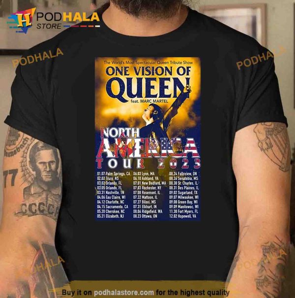 Marc Martel North America Tour 2023 Poster Trending Shirt