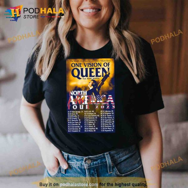 Marc Martel North America Tour 2023 Poster Trending Shirt