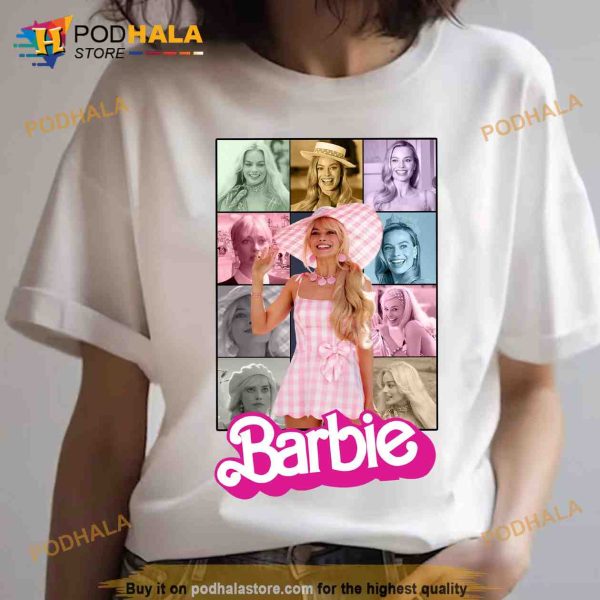Margot Robbie Barbie Doll Era Tour Shirt For Movie Fans