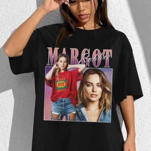 Margot Robbie Unisex Bootleg Vintage Shirt, Barbie Gifts For Fans