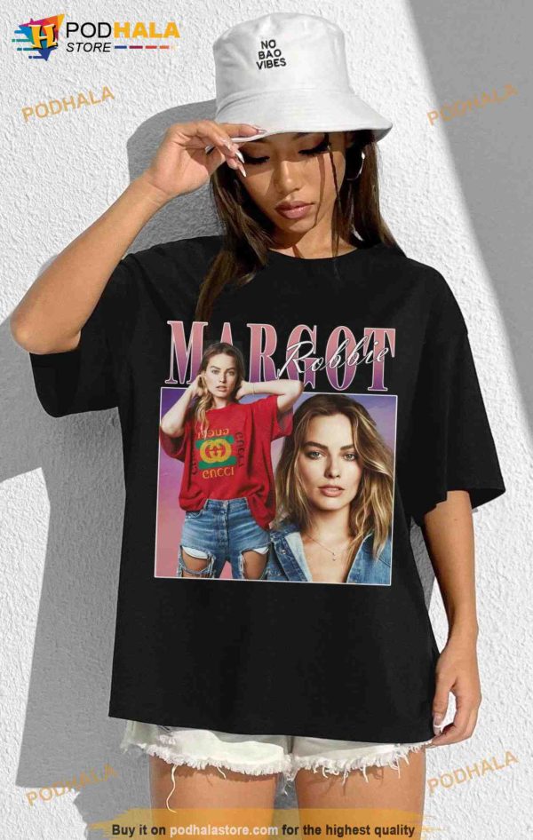 Margot Robbie Unisex Bootleg Vintage Shirt, Barbie Gifts For Fans