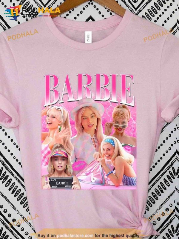 Margot Robbie Vintage Cute Shirt, Barbie Movie Fan, Margot Robbie Fan Gift