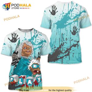 Match Air Griffey Max 1 Aquamarine 3D Shirt