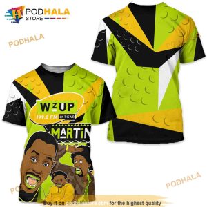 Match Jordan 1 High OG Volt Gold, Martin Tv 90s Melanin Got Em 3D Shirt
