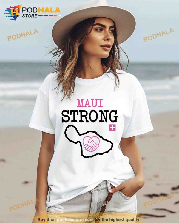 Maui Strong Shirt, Pray For Maui Tee, Hawaii Fires, Lahaina Fires Tshirt