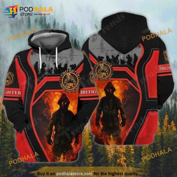 Memorial Day Firefighter 3D Hoodie, Sweatshirt – Christmas Gifts