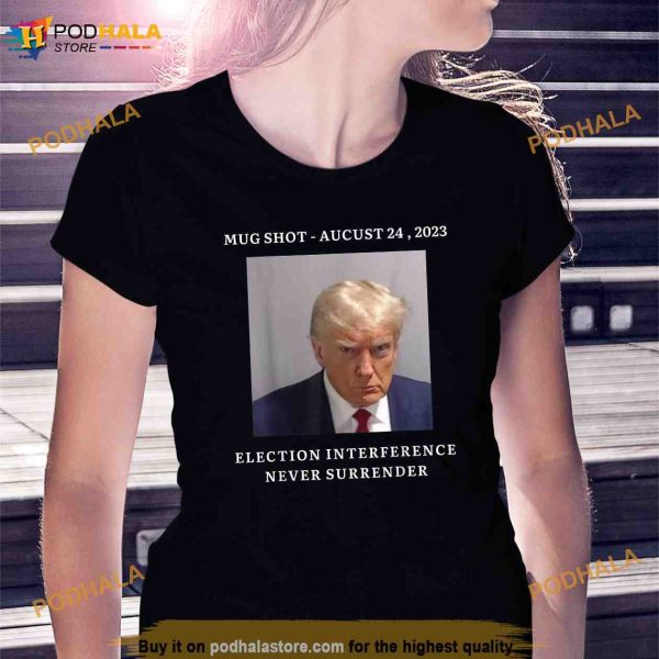Men women Trump Supporter Not Guilty Donald Trump Mugshot Shirt, Trending Gifts