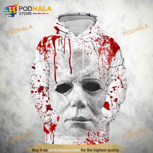 Michael Myers Face 3D Hoodie For Men Women No Lives Matter Halloween Hoodie 2