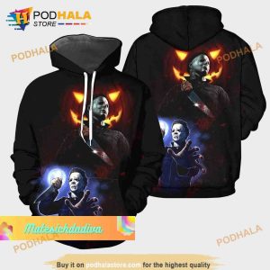 Michael Myers Halloween 3D Hoodie Michael Myers Merchandise For Fans 1