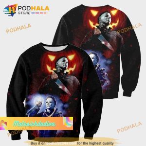 Michael Myers Halloween 3D Hoodie Michael Myers Merchandise For Fans 3