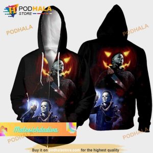 Michael Myers Halloween 3D Hoodie Michael Myers Merchandise For Fans 4