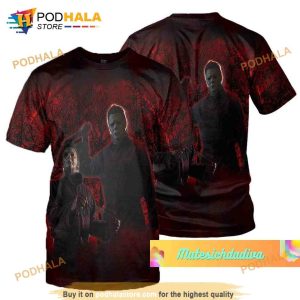 Michael Myers Halloween Killers 3D Hoodie For Men Women Horror Characters Halloween Gift 2