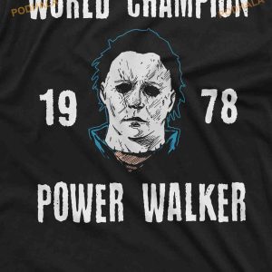 Michael Myers Halloween Shirt World Champion 1978 Power Walker Tee 2