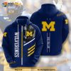Michigan Wolverines All Over Print 3D Hoodie, 3D Sweatshirt