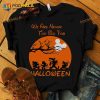 Mickey Characters In The Night We Are Never Too Old For Halloween Shirt