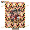 Mickey Mouse Fleece Blanket, Minnie and Mickey Mouse Quilt, Mickey Mouse Gifts