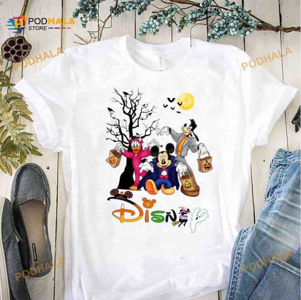 Mickey Mouse Friends Halloween Costume Shirt, Disney Halloween Shirt For Fans