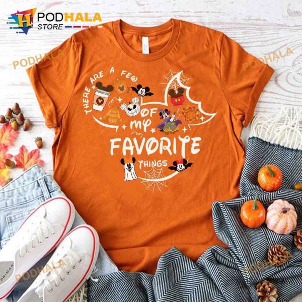 Mickey Mouse Halloween Shirt, There Are A Few Of My Favourite Things Costume Tee