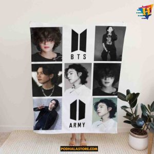 Min Yoongi Suga BTS Fleece Blanket, Quilt, Christmas Gifts