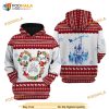 Minnie Mouse Christmas Disney AOP Unisex 3D Hoodie, 3D Sweatshirt