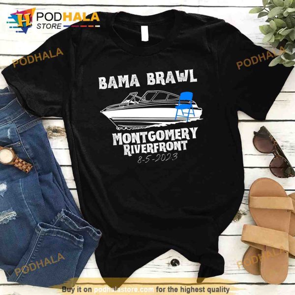 Montgomery Alabama Bama Brawl Riverfront Montgomery Alabama Long Sleeve T-Shirt