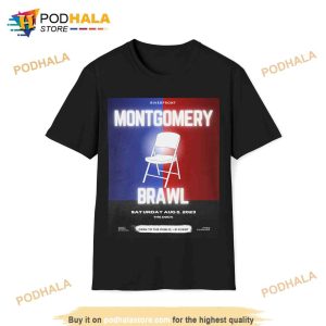 Montgomery Brawl Alabama Fight Night T-Shirt