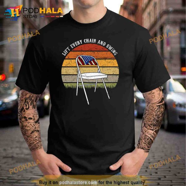 Montgomery Riverfront Brawl Funny Folding Chair Meme Trending Shirt