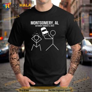 Montgomery Riverfront Brawl Meme Folding Chair Funny VNeck Trending Shirt 2