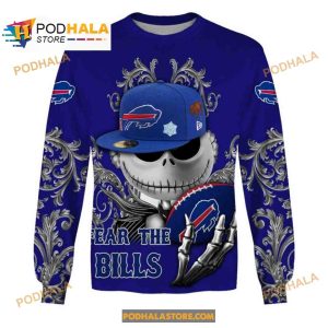 NFL Buffalo Bills Jack 3D Hoodie Sweatshirt Shirt 4