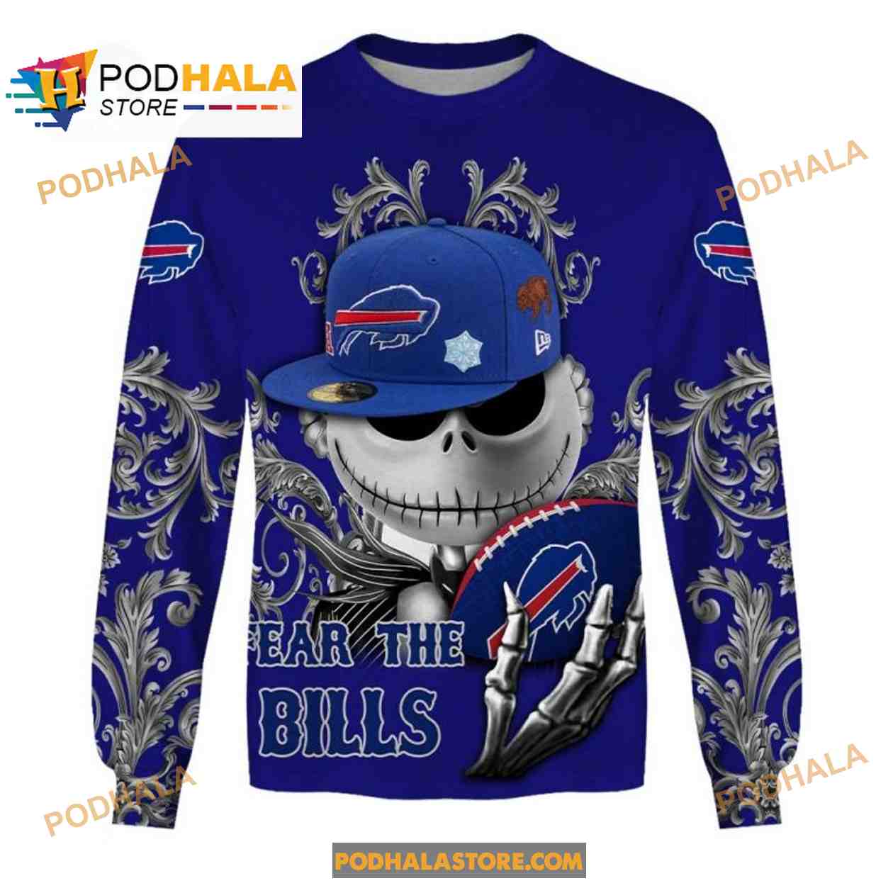 Buffalo Bills Camo Red Blue White 3D Hoodie All Over Print - T-shirts Low  Price